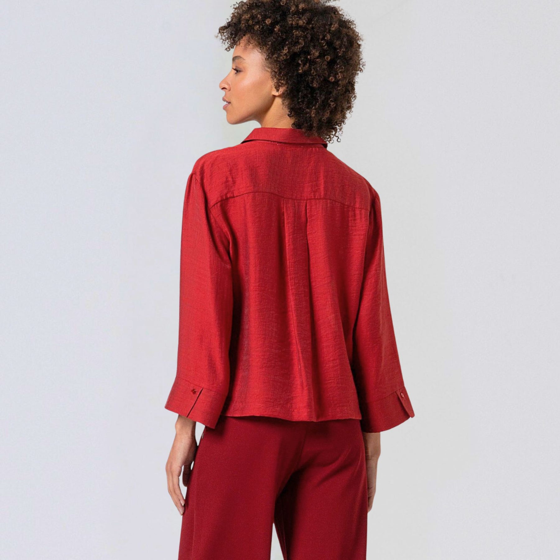 Surkana Women's Livo Loose Shirt in Light Tile