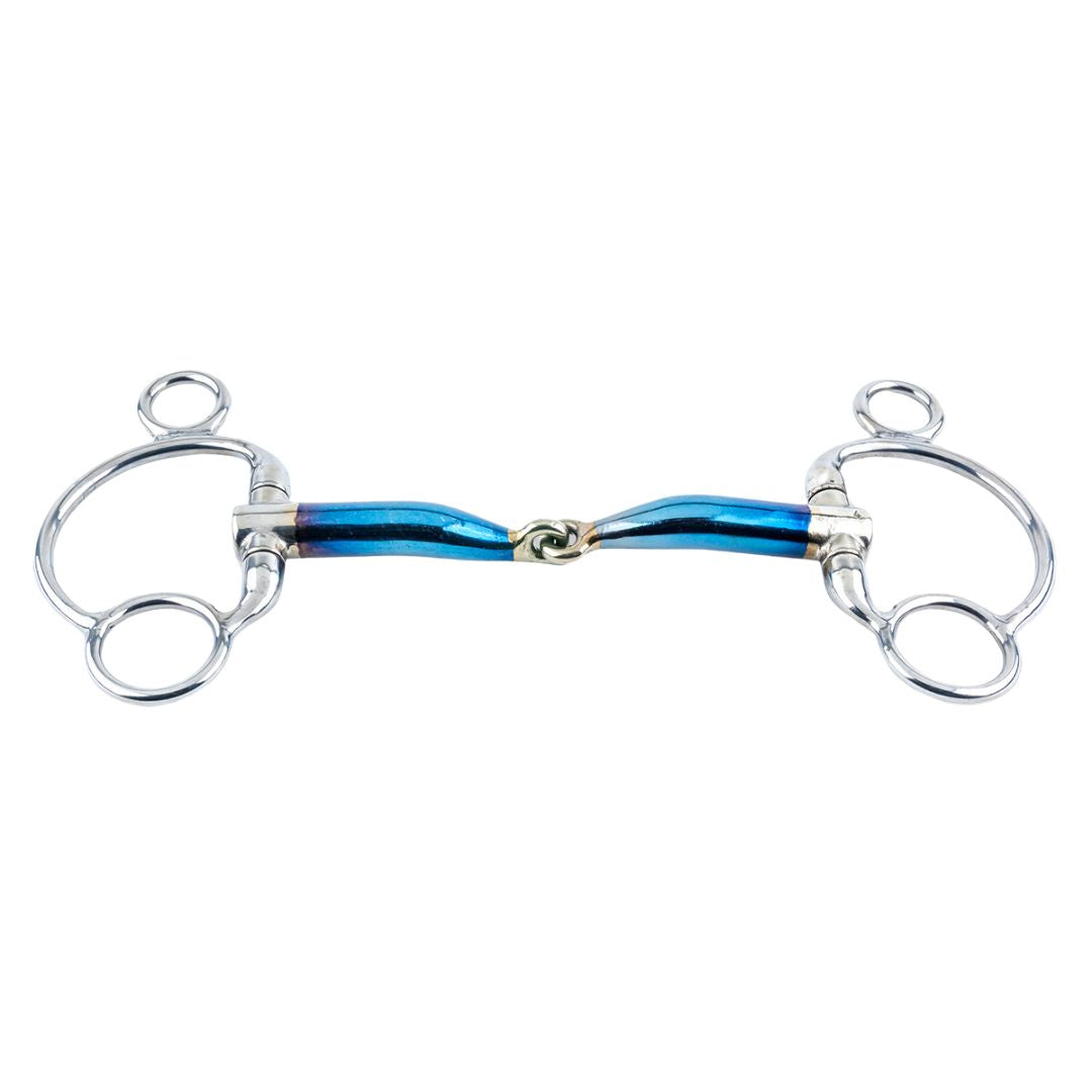 TRUST Equestrian Sweet Iron 2.5 Eggbut Locked Bit