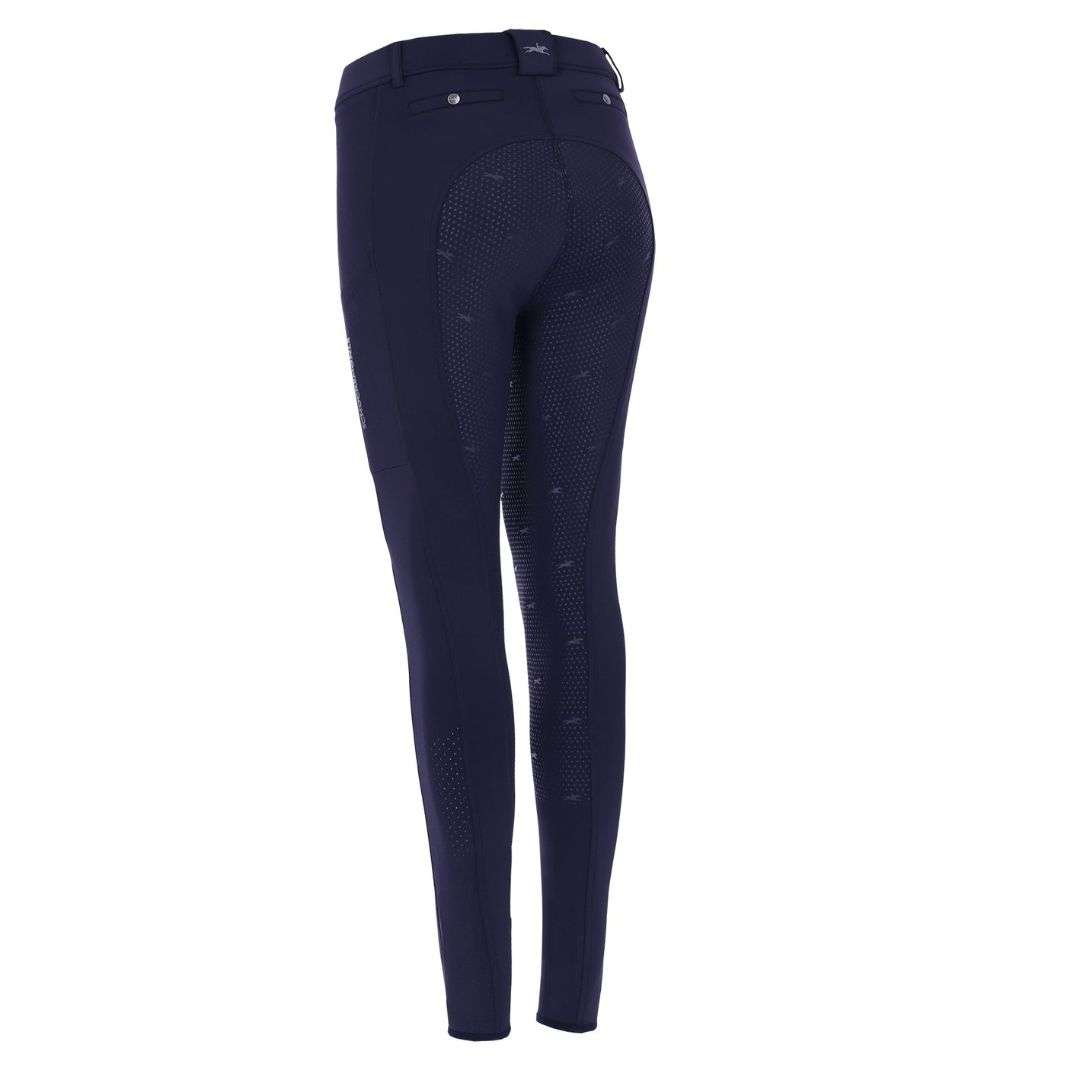 Schockemohle Women's Air Sporty FS Style Riding Tights in Dark Navy