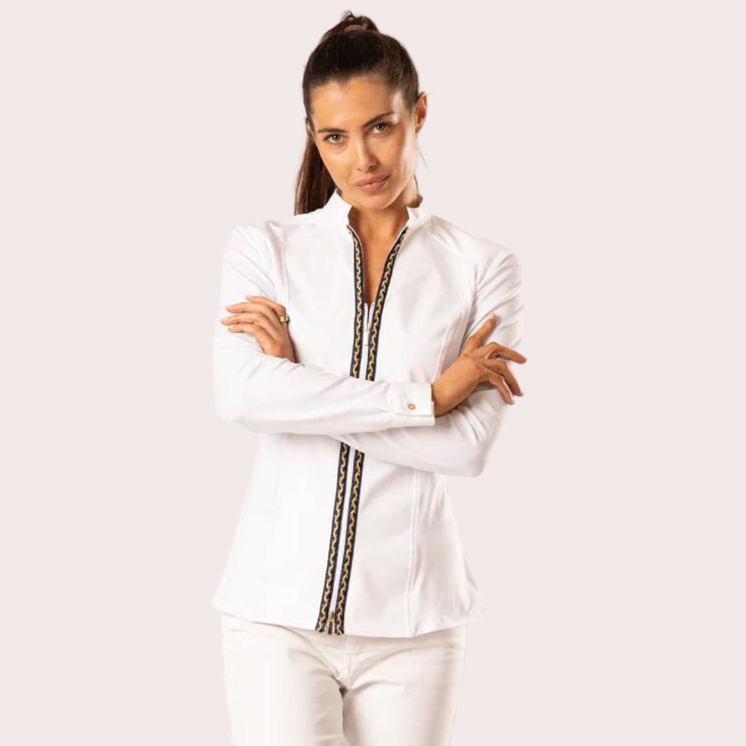 Welligogs Women's Phoebe Shirt in Midnight Bue
