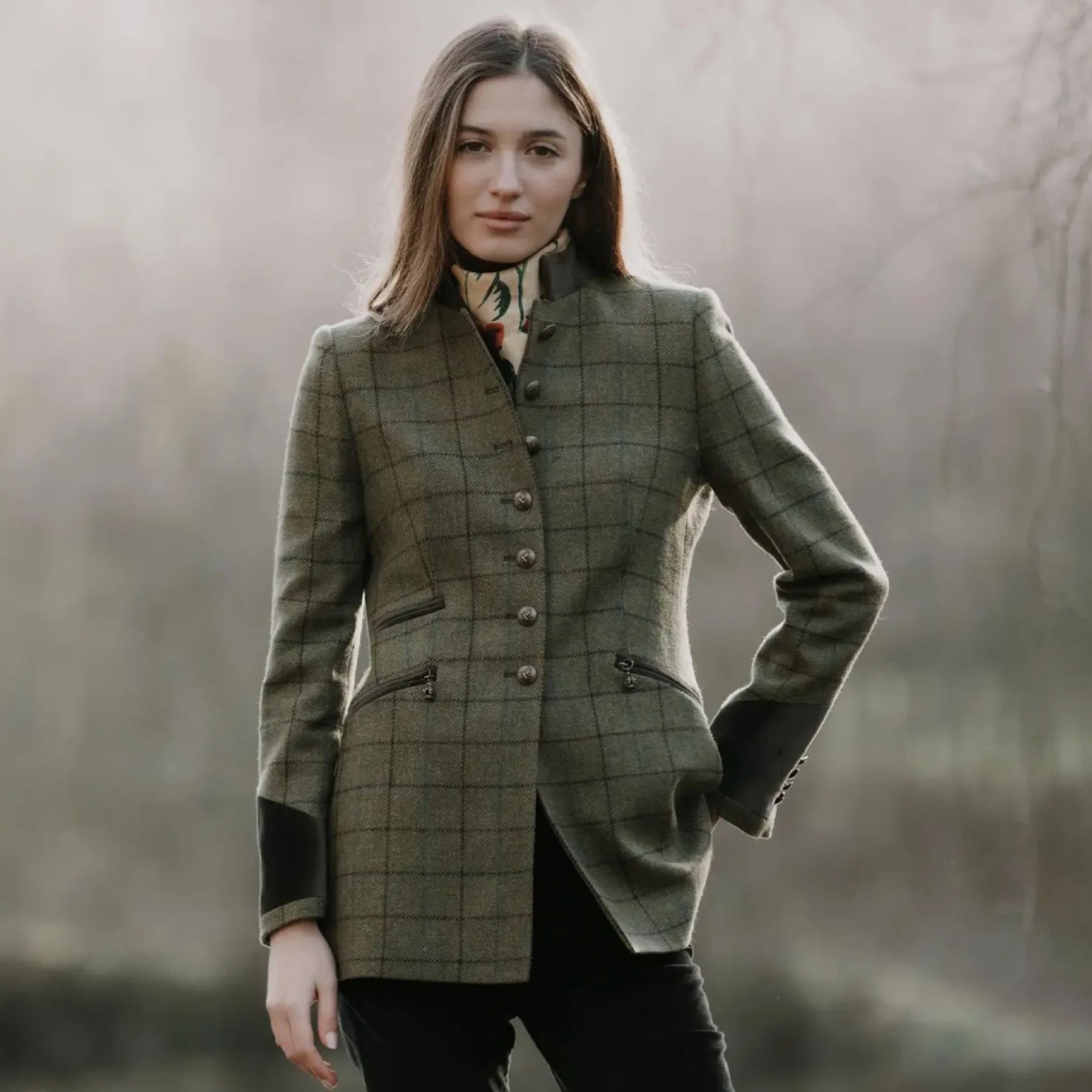 Welligogs Women's Knightsbridge Jacket in Fern