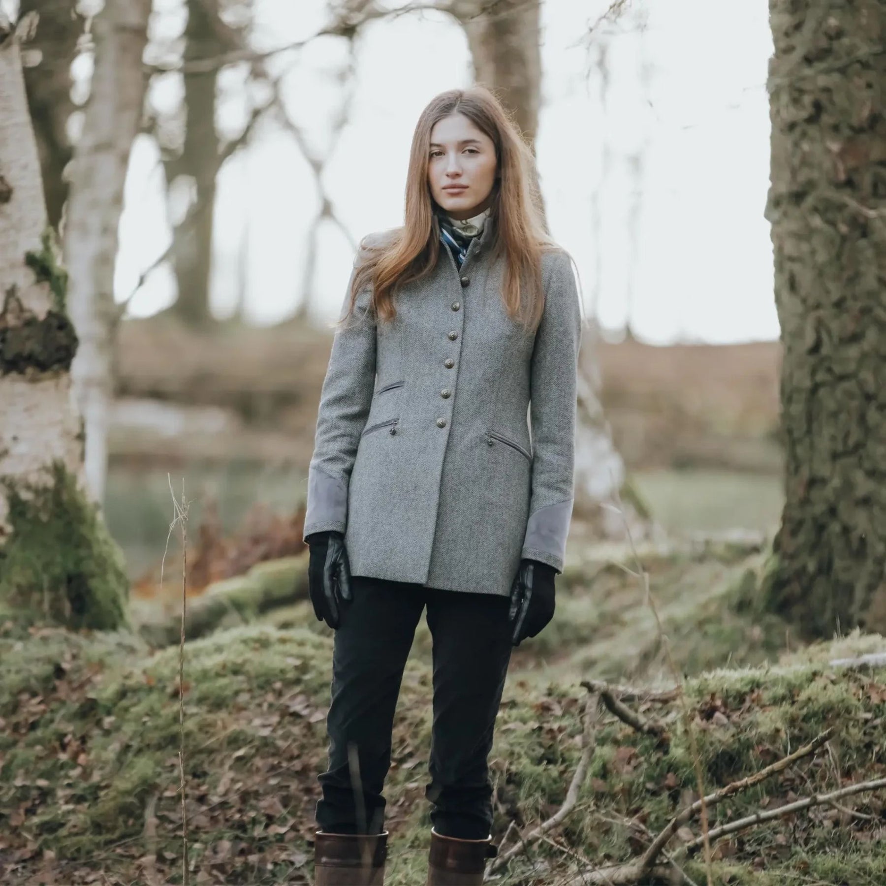 Welligogs Women's Knightsbridge Jacket in Mist