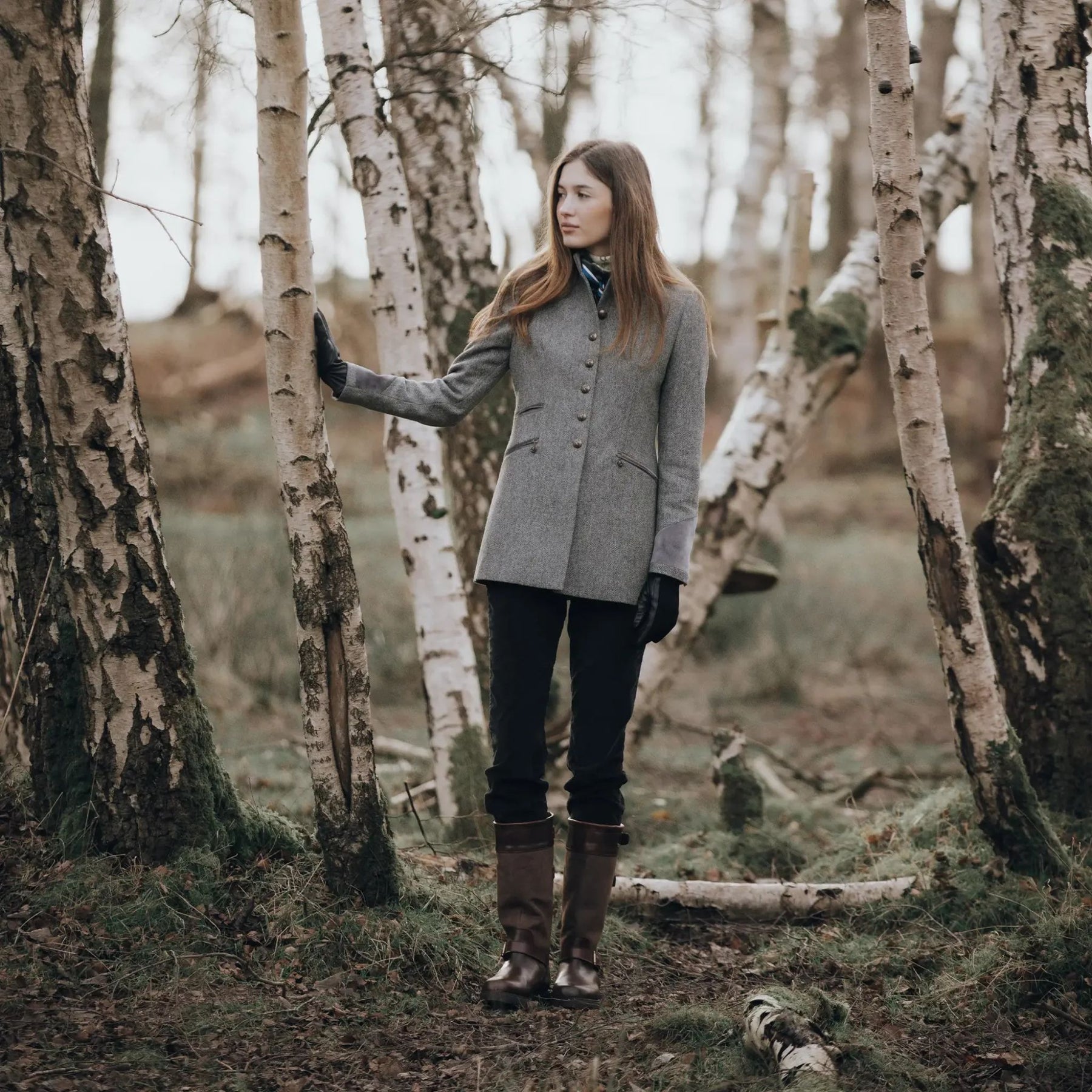 Welligogs Women's Knightsbridge Jacket in Mist