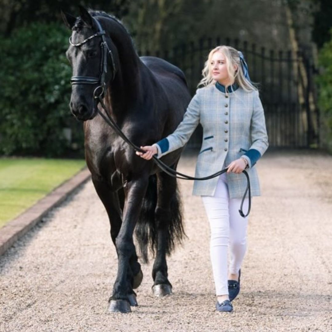 Welligogs Women's Knightsbridge Jacket in Sky Blue