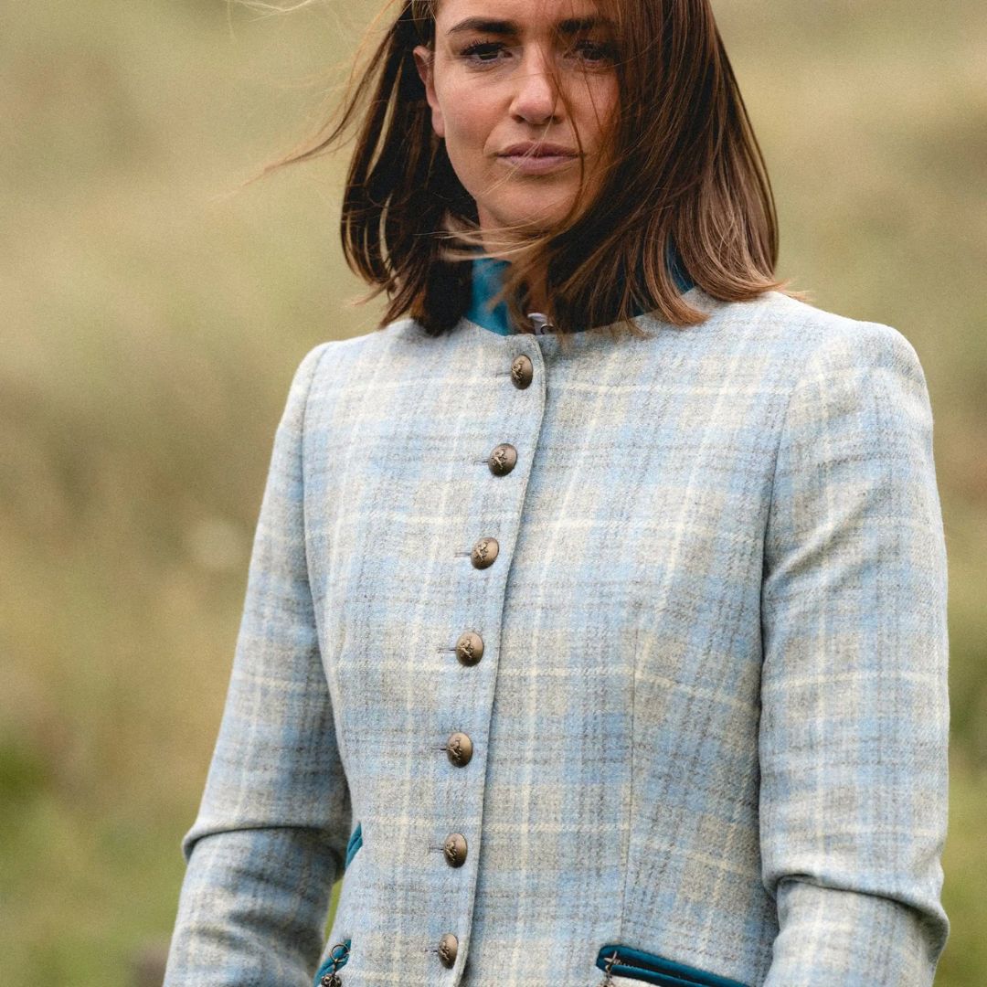 Welligogs Women's Knightsbridge Jacket in Sky Blue