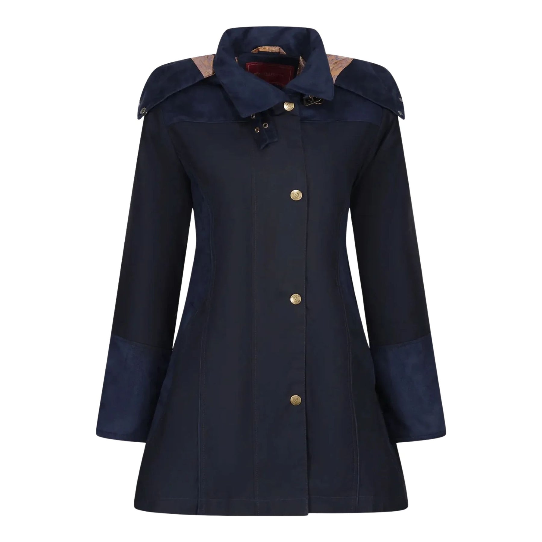 Welligogs Women's Perdita Waterproof Coat in Navy