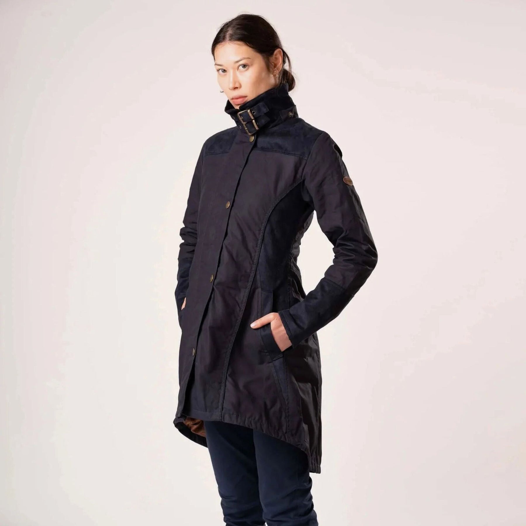 Welligogs Women's Perdita Waterproof Coat in Navy