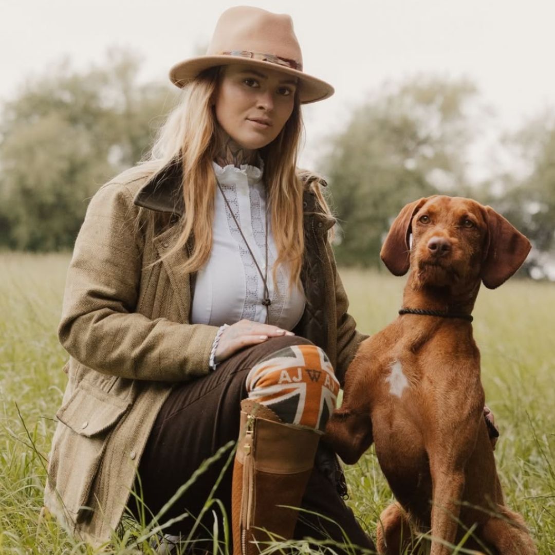 Welligogs Women's Phoebe Shirt in White Lace