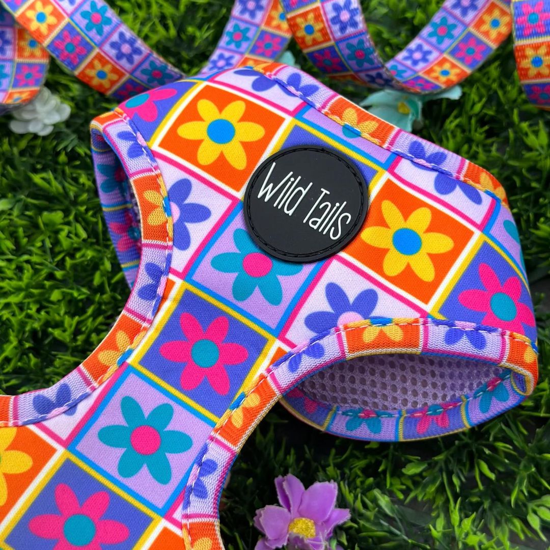 Wild Tails Flower Power Dog Harness
