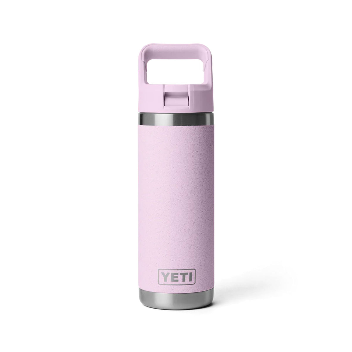 YETI Rambler 18 Oz Bottle in Cherry Blossom (532ml) with Straw Cap