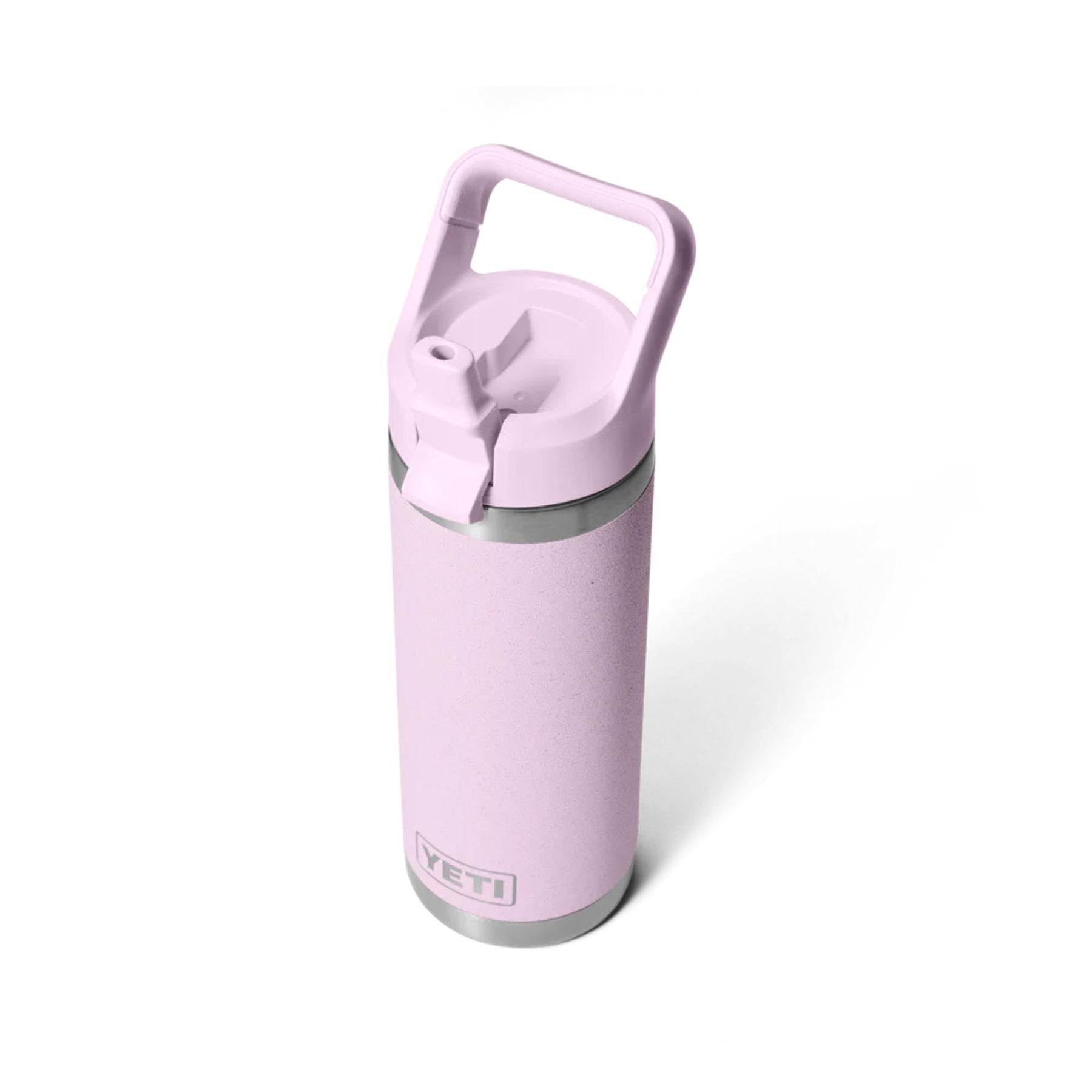YETI Rambler 18 Oz Bottle in Cherry Blossom (532ml) with Straw Cap