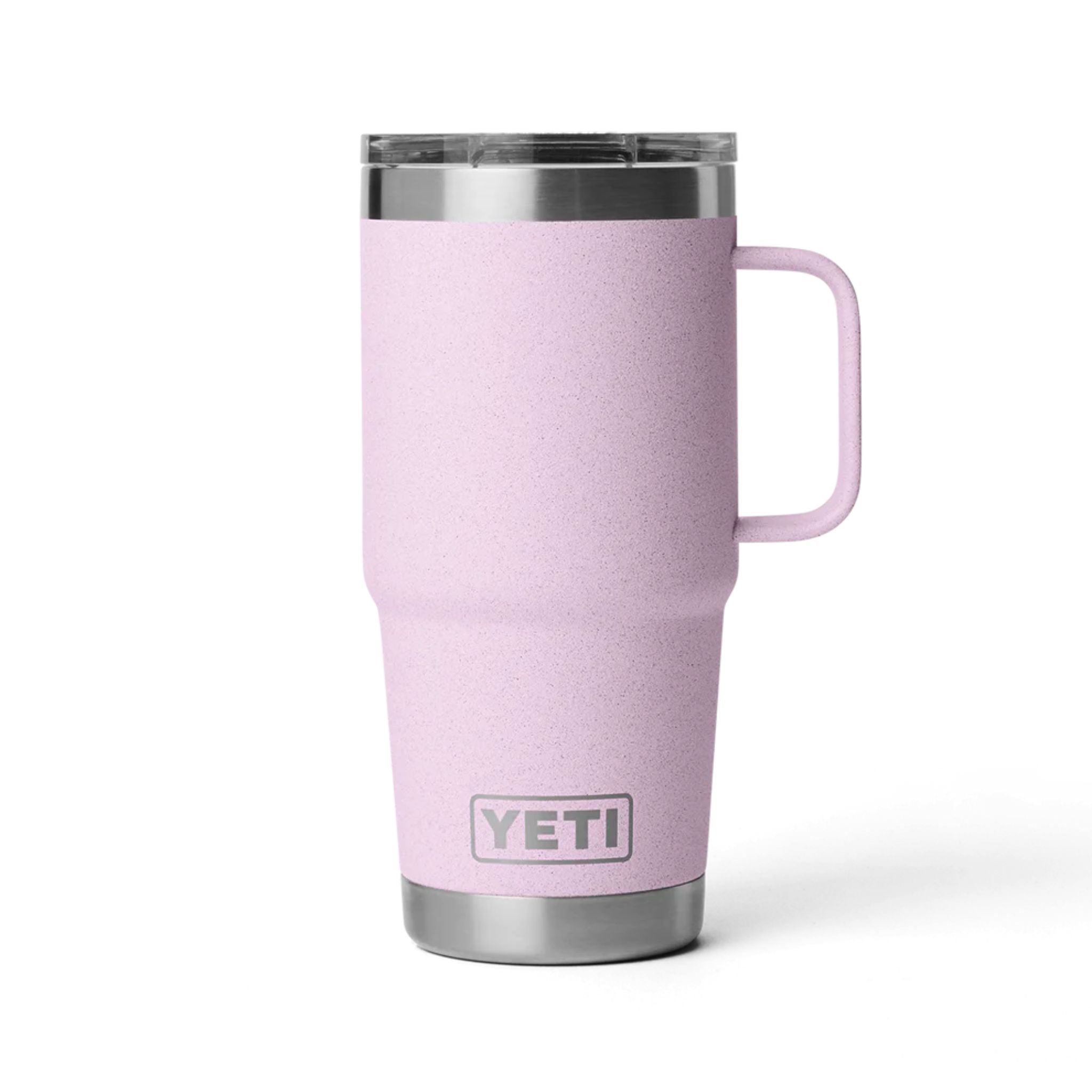 YETI Rambler 20 oz Travel Mugトロピカルピンク YETI Rambler 20 Oz Travel Mug in Cherry Blossom (591ml) with StrongHol