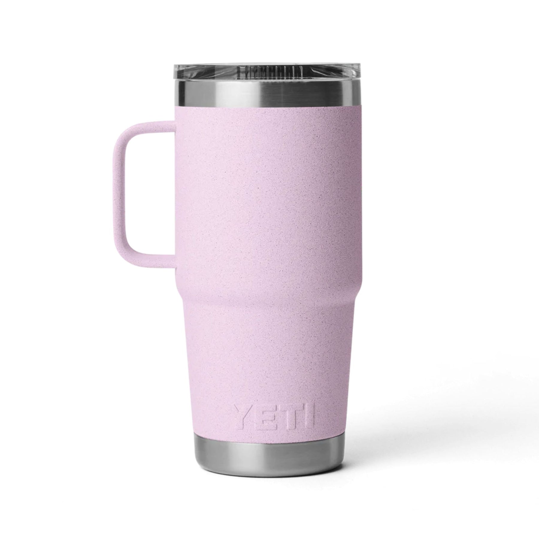 YETI Rambler 20 Oz Travel Mug in Cherry Blossom (591ml) with StrongHold Lid