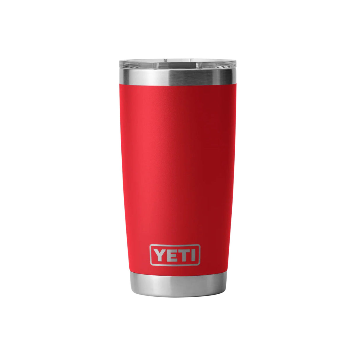 YETI Rambler 20 Oz Tumbler in Rescue Red (591ml) with Magslider Lid