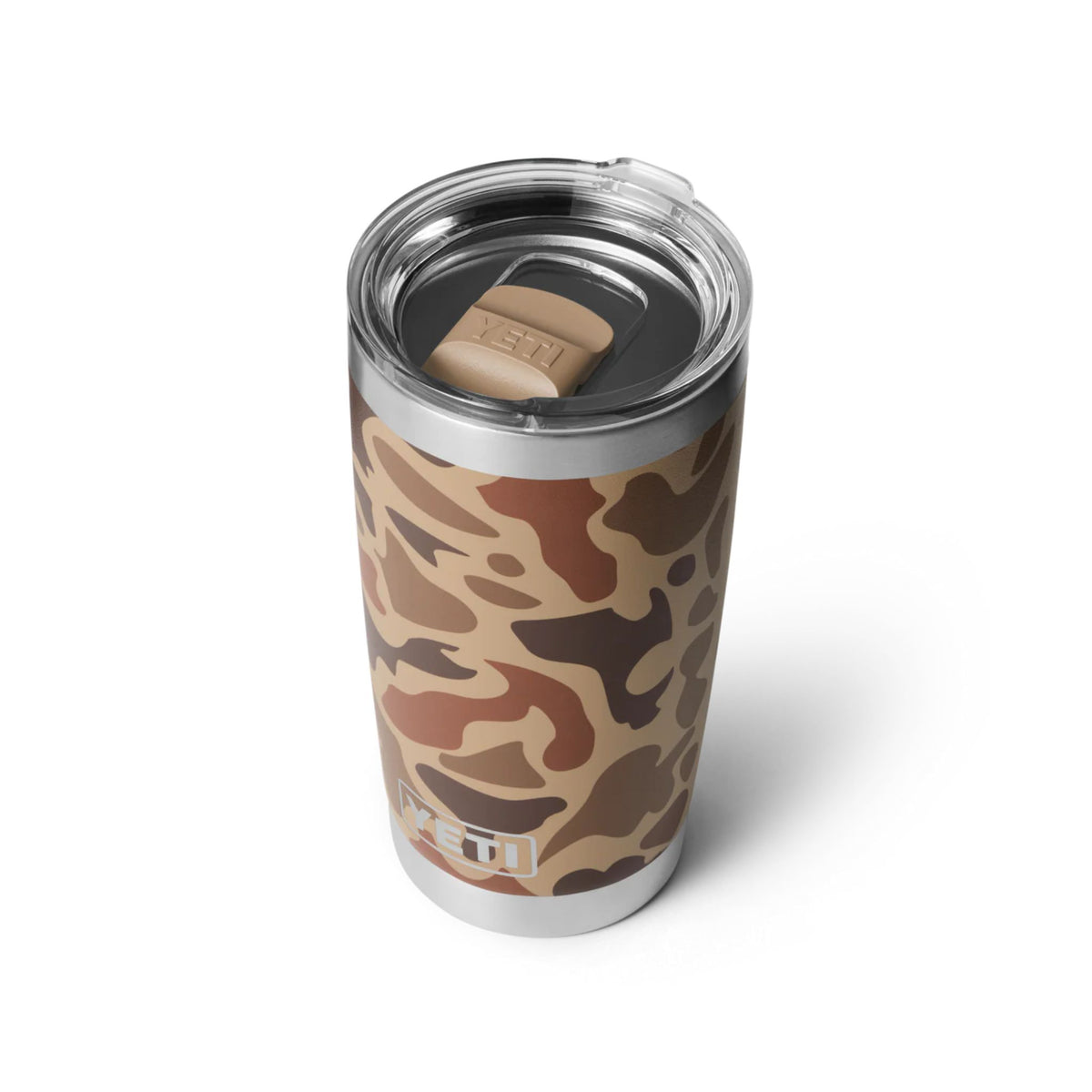 YETI Rambler 20 Oz Tumbler in Wetlands Camo (591ml) with Magslider Lid