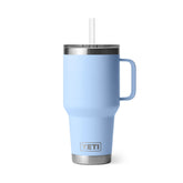 YETI Rambler 35 Oz Straw Mug (994 ml) in Big Sky Blue