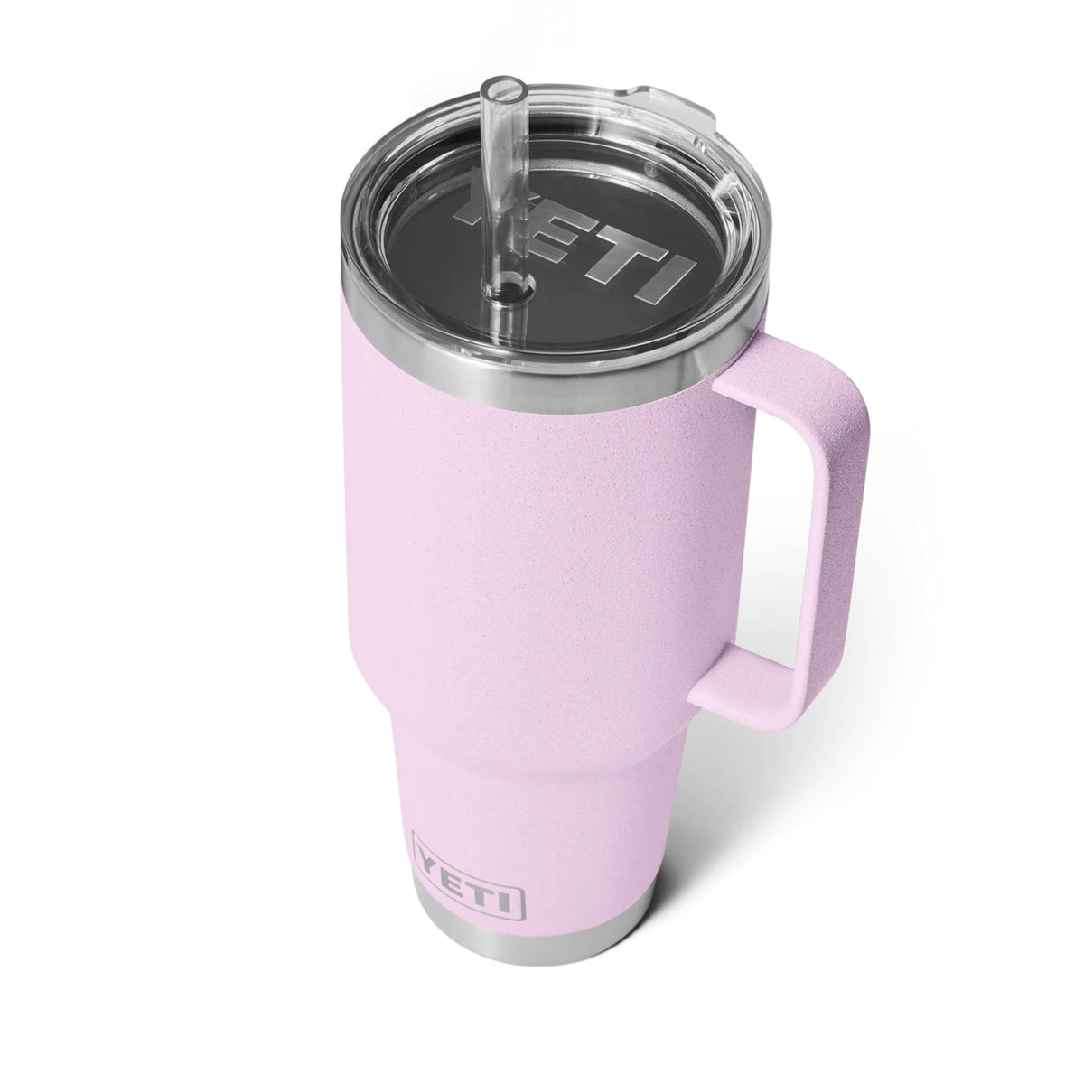 YETI Rambler 42 Oz Straw Mug in Cherry Blossom (1242ml) with Straw Lid