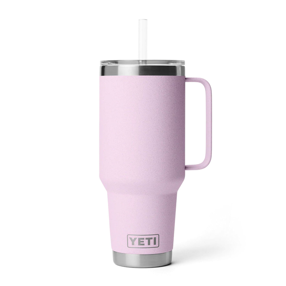 YETI Rambler 42 Oz Straw Mug in Cherry Blossom (1242ml) with Straw Lid