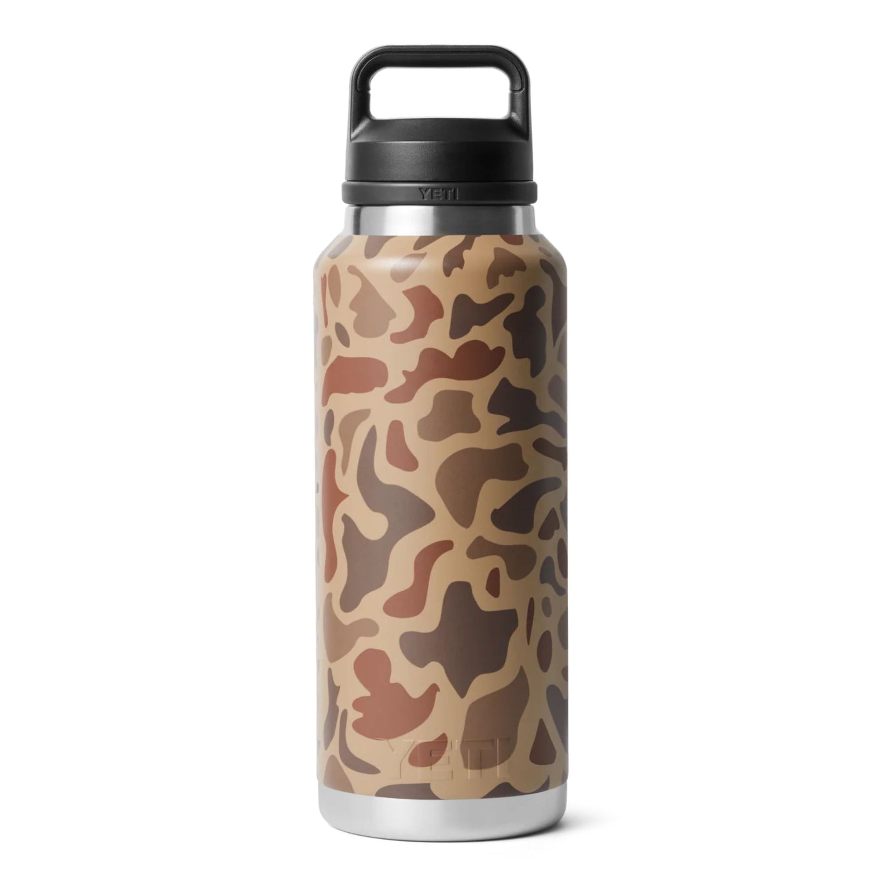 YETI Rambler 46 Oz Bottle in Wetlands Camo (1400ml) with Chug Cap