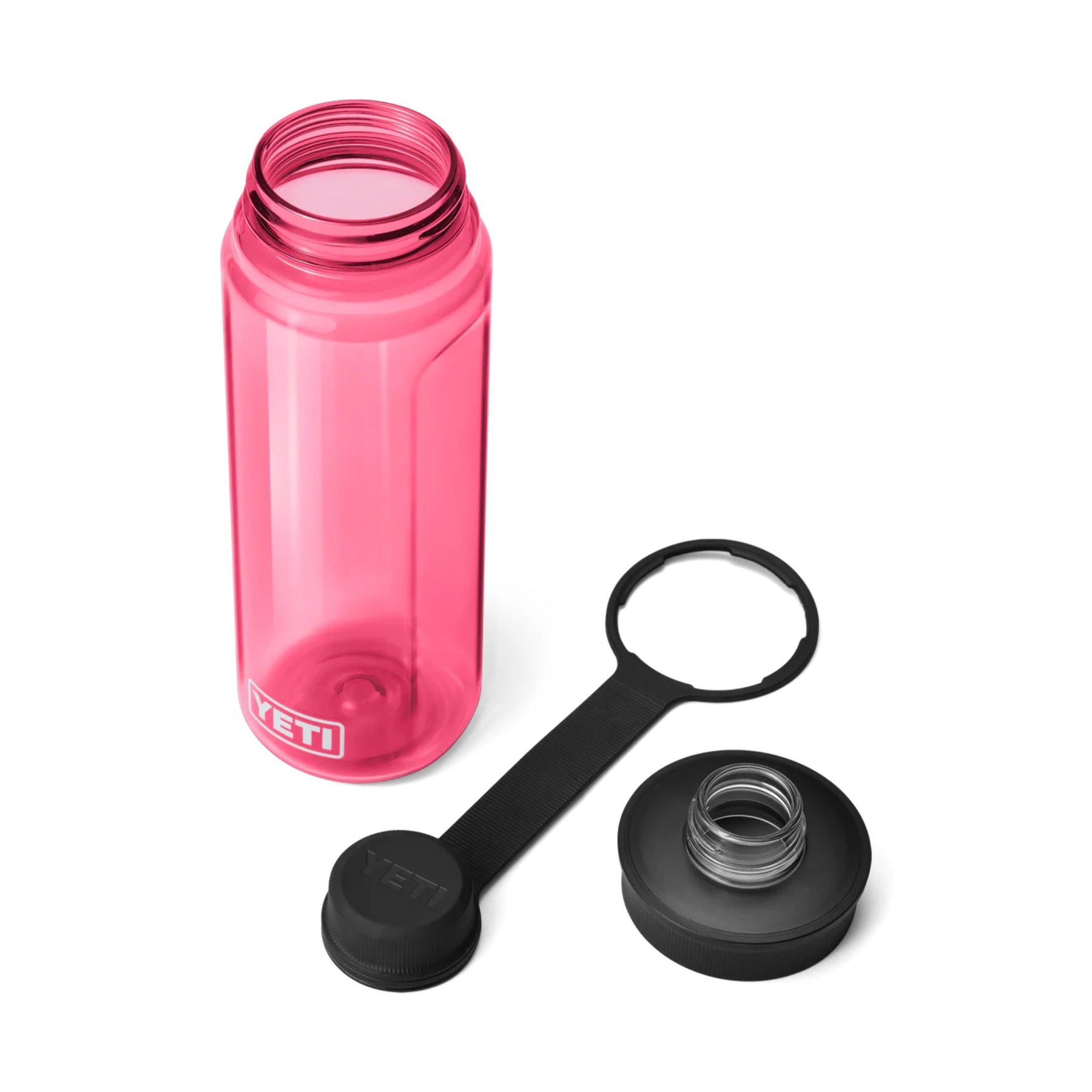 YETI Yonder 25 Oz Water Bottle in Tropical Pink (750ml) with Tether Cap