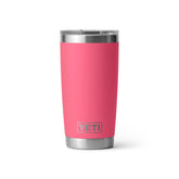YETI Rambler 20 Oz Tumbler in Tropical Pink (591ml) with Magslider Lid