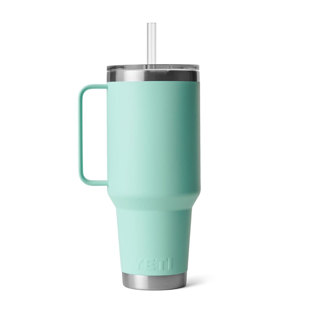 YETI Rambler 42 Oz Straw Mug in Seafoam (1242ml) with Straw Lid