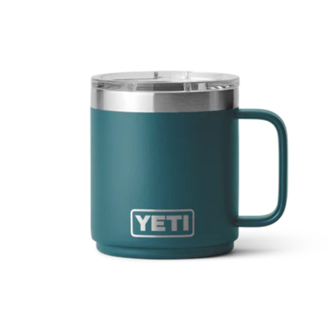 Yeti Rambler 10 Oz Stackable Mug with Magslider Lid in Agave Teal (296 ml)
