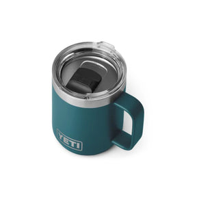 Yeti Rambler 10 Oz Stackable Mug with Magslider Lid in Agave Teal (296 ml)