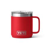 YETI Rambler 10 Oz Stackable Mug with Magslider Lid in Rescue Red (296 ml)