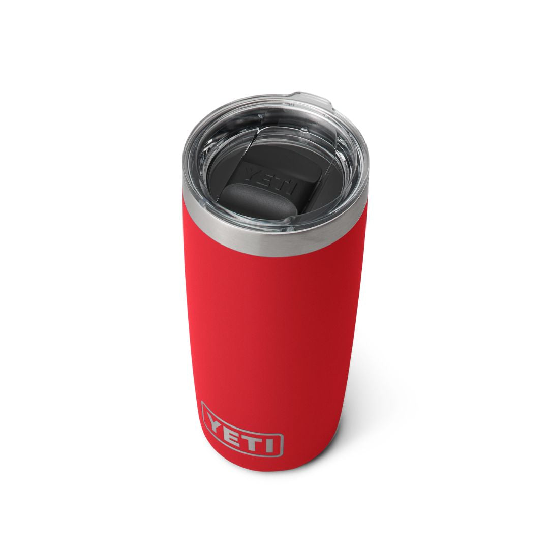 YETI Rambler 10 Oz Tumbler with Magslider Lid in Rescue Red (296ml)
