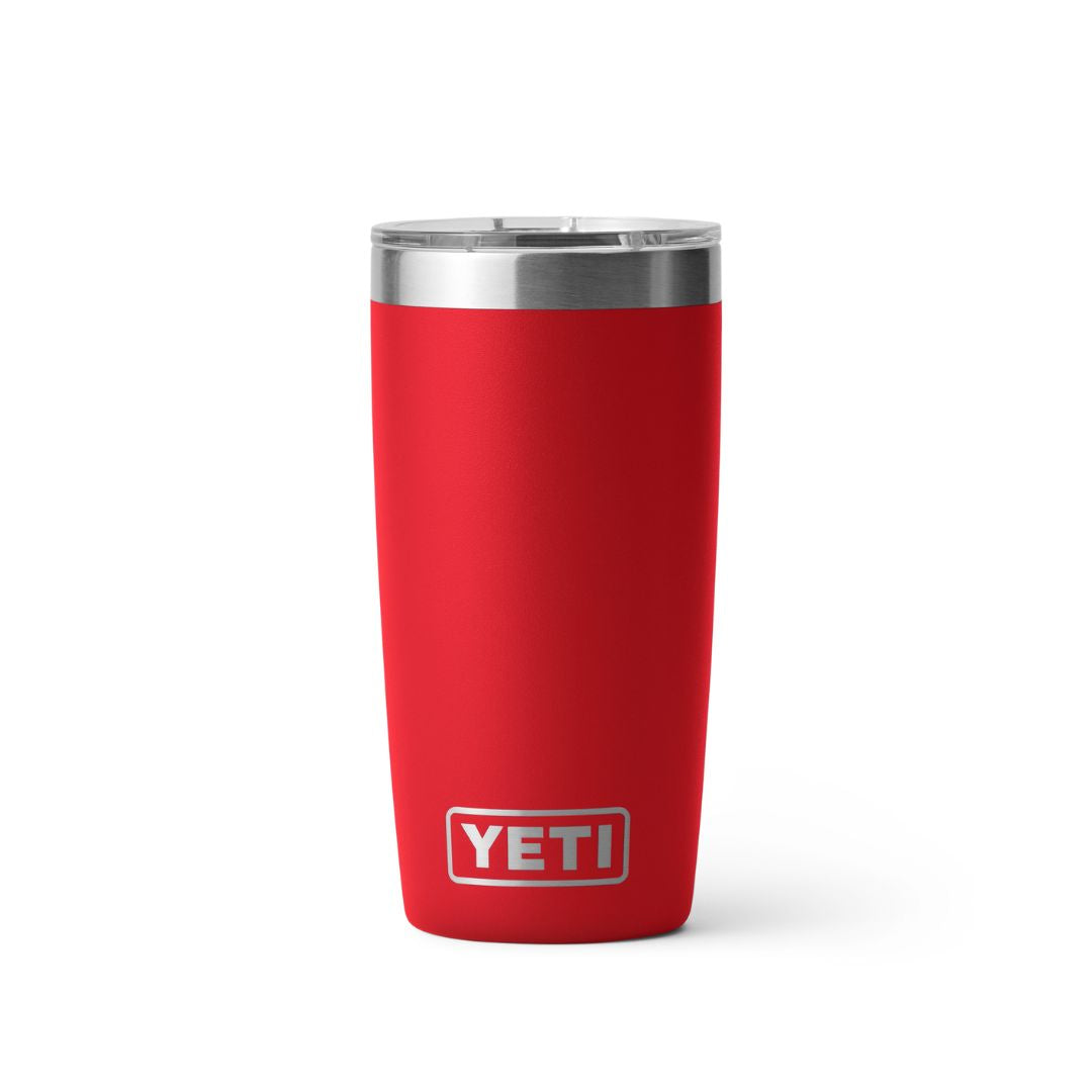 YETI Rambler 10 Oz Tumbler with Magslider Lid in Rescue Red (296ml)
