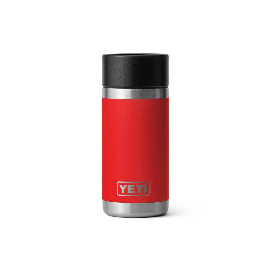 YETI Rambler 12 Oz Bottle in Rescue Red (354 ml) with Hotshot Cap