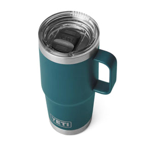 Yeti Rambler 20 Oz Travel Mug with Stronghold Lid in Agave Teal (591 ml)