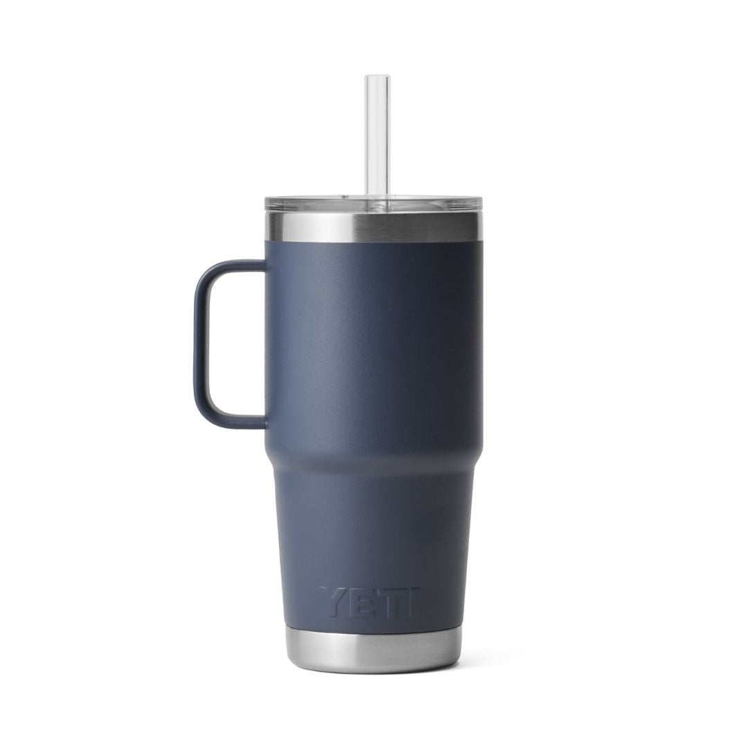 YETI Rambler 35 Oz Straw Mug in Navy (994 ml)