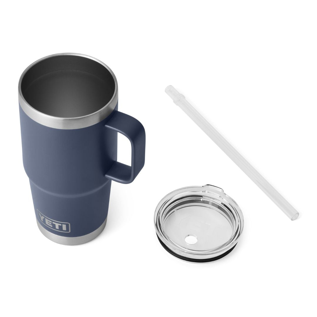 YETI Rambler 35 Oz Straw Mug in Navy (994 ml)