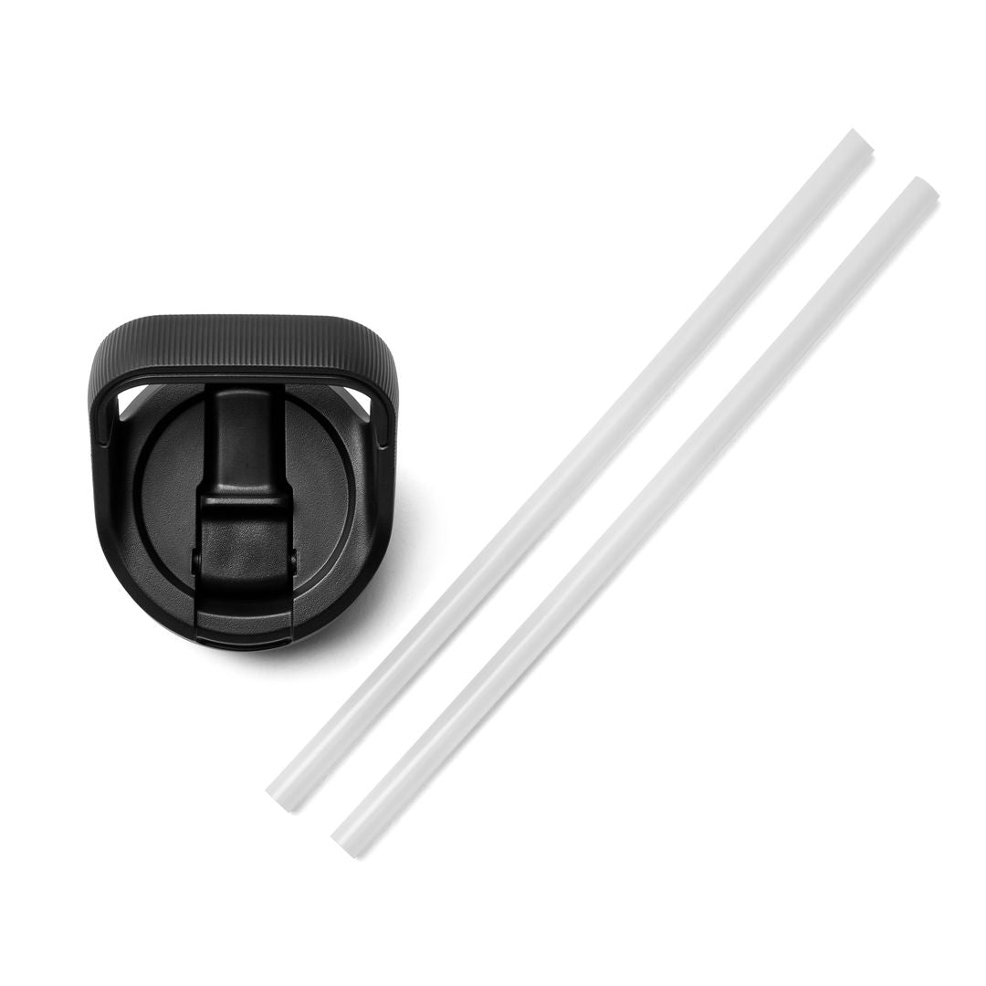 YETI Yonder Bottle Straw Cap in Black