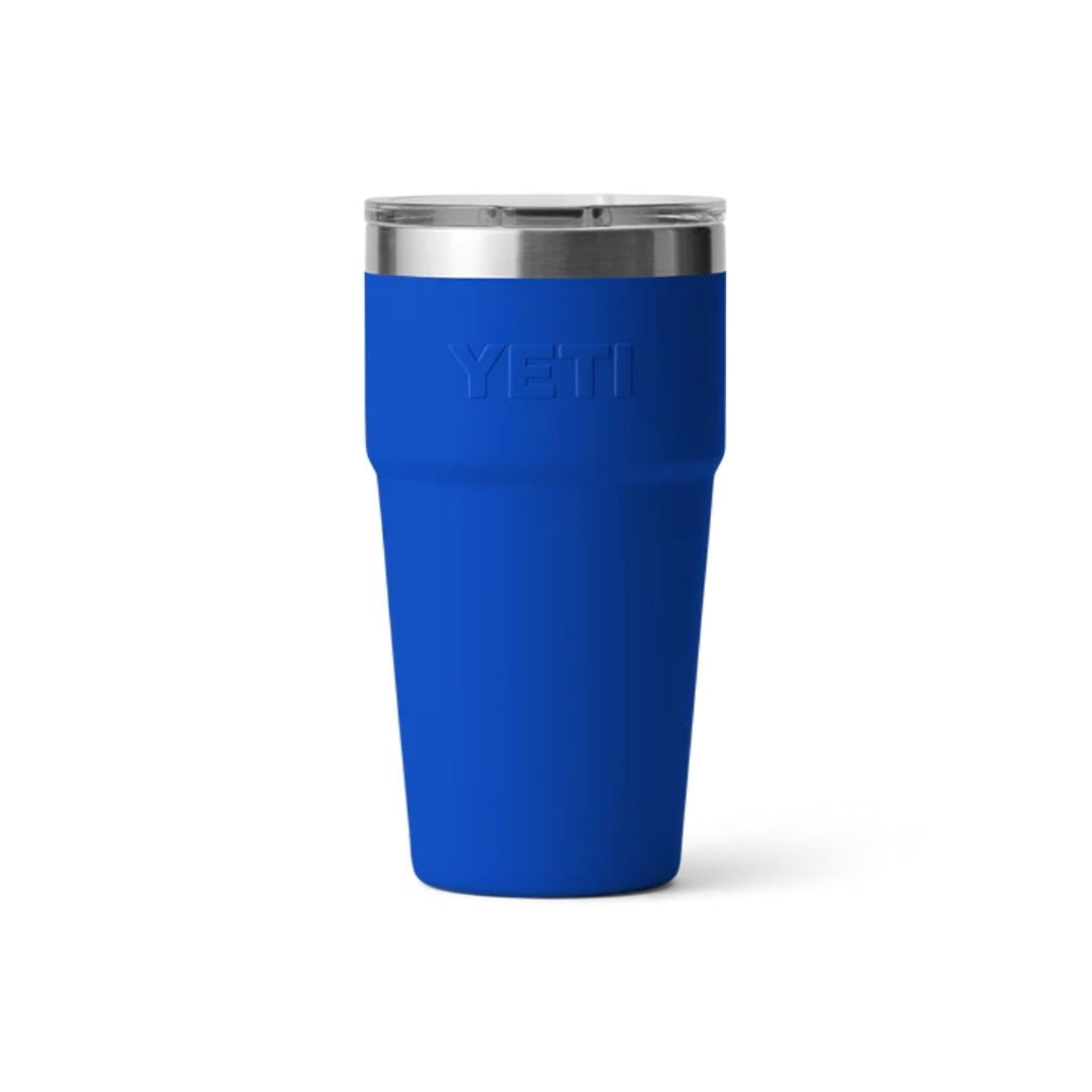 Yeti Rambler 20 Oz Stackable Cup in Royal Blue (591 ml) with Magslider Lid