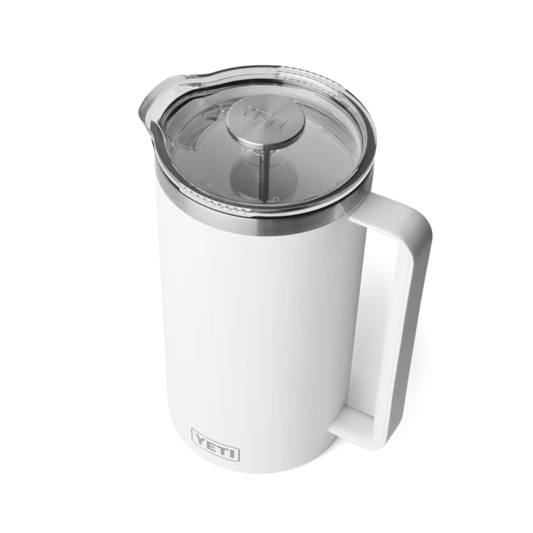 Yeti Rambler 64 Oz French Press in White (1.8L)
