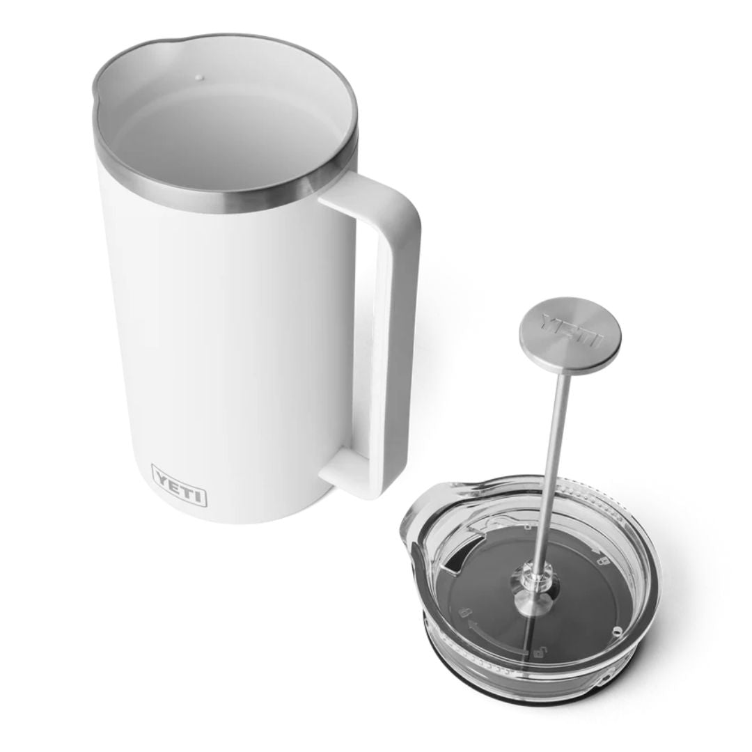 Yeti Rambler 64 Oz French Press in White (1.8L)