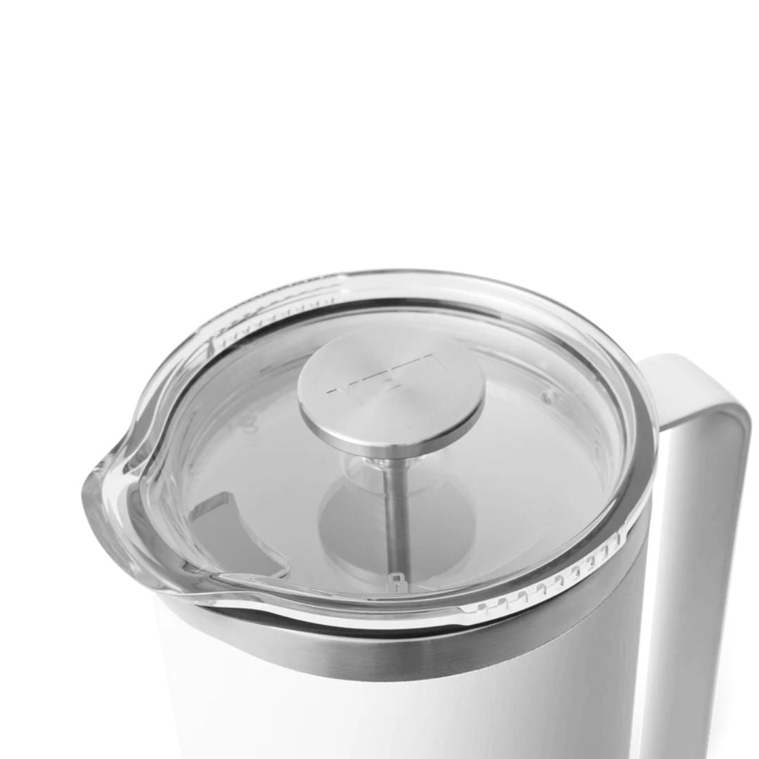 Yeti Rambler 64 Oz French Press in White (1.8L)