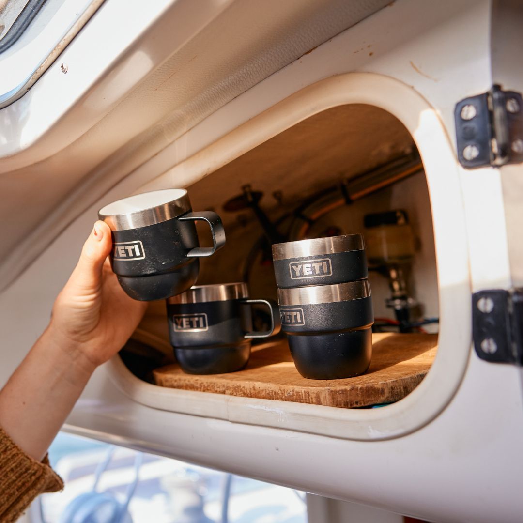 Yeti Rambler 6 Oz Stackable Espresso Mugs in Sea Foam (177 ml) - 2 Pack