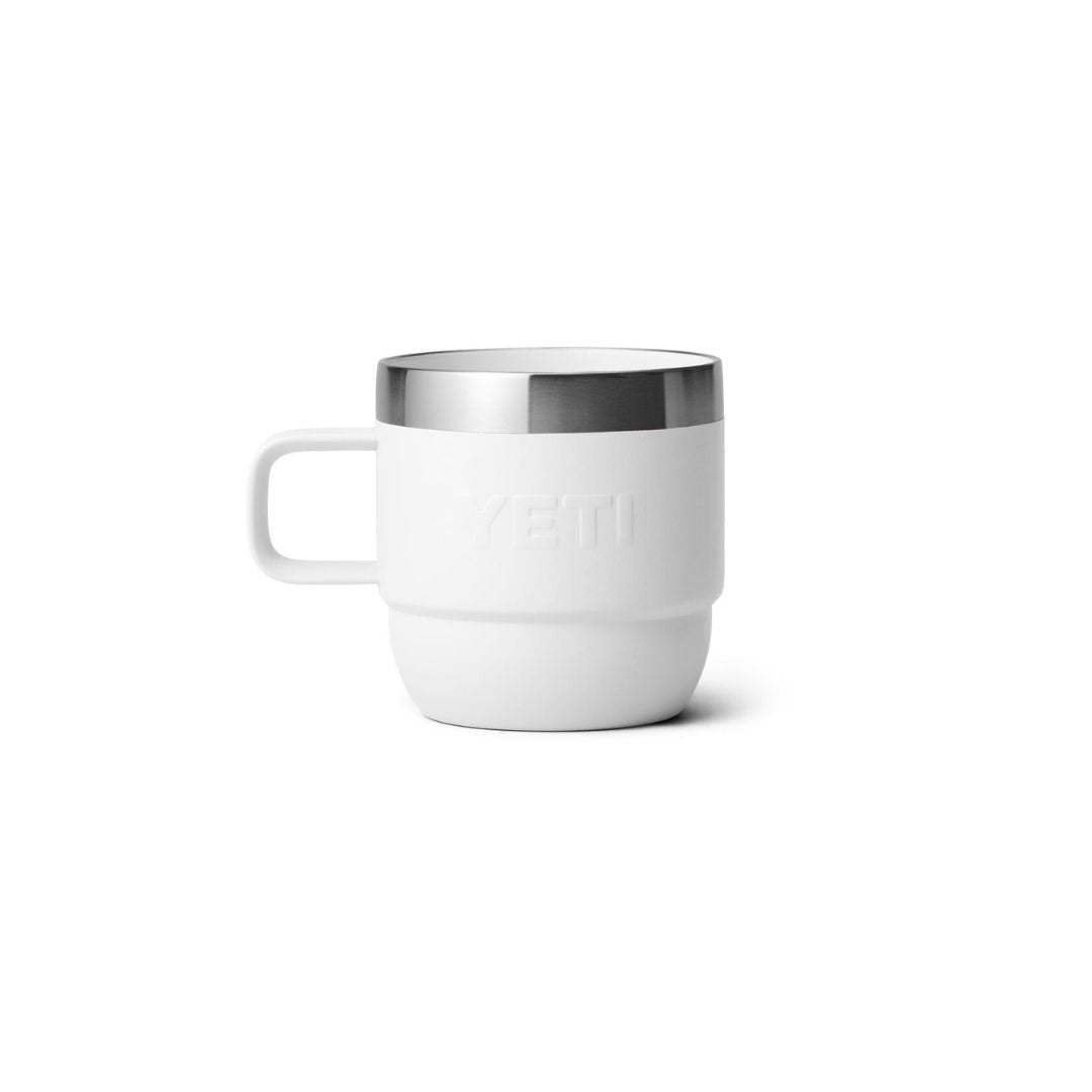 Yeti Rambler 6 Oz Stackable Espresso Mugs in White (177 ml) - 2 Pack