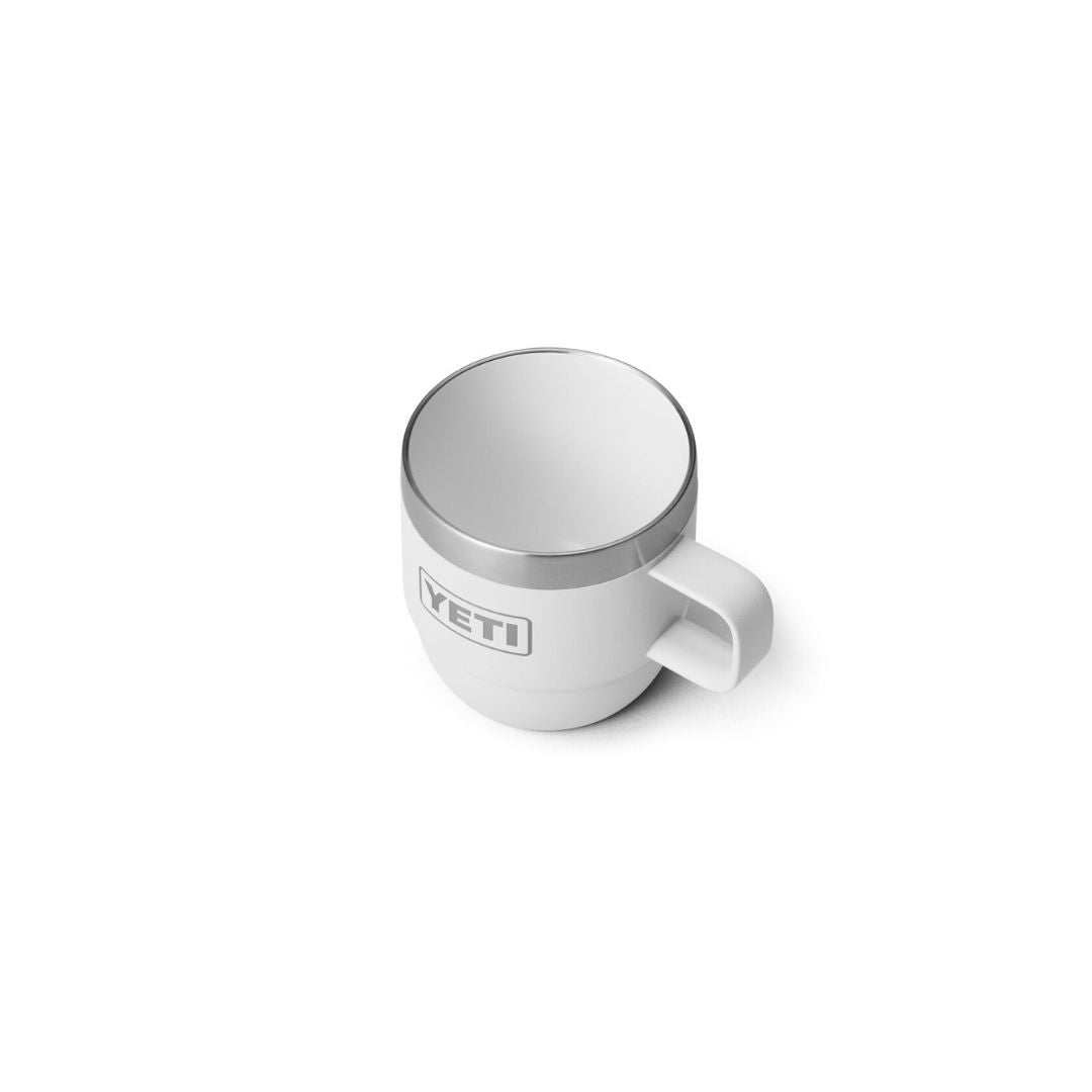Yeti Rambler 6 Oz Stackable Espresso Mugs in White (177 ml) - 2 Pack