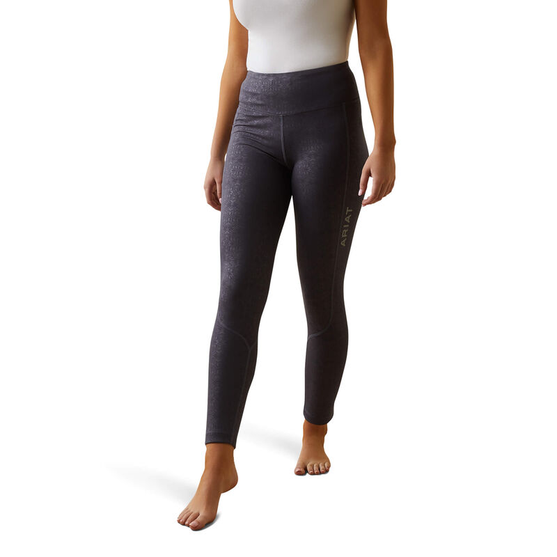 Ariat Women's Tek Riding Tights in Zia Embossed Periscope