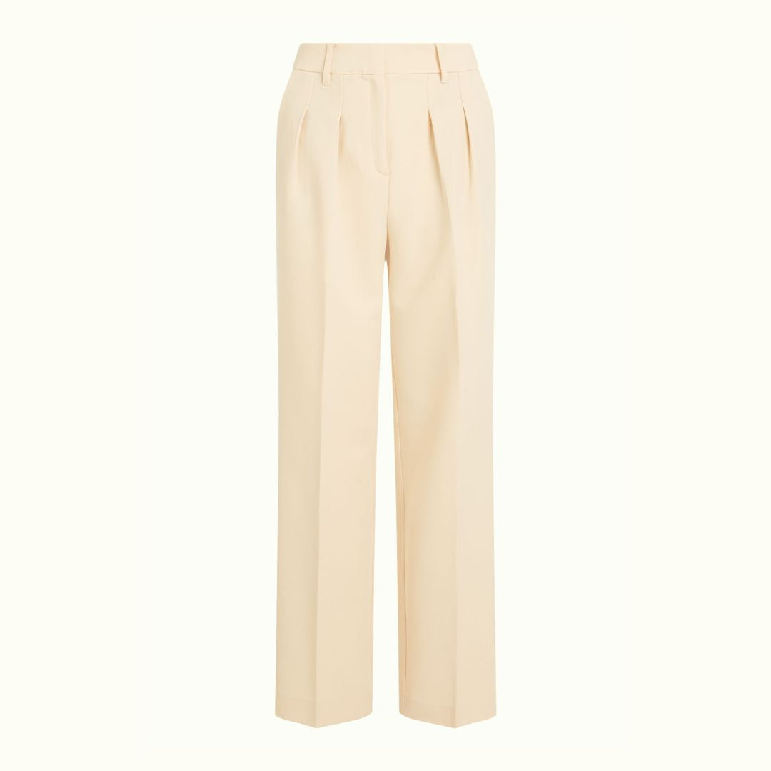 King Louie Women's Fintan Pants Simonet in Vanilla Cream