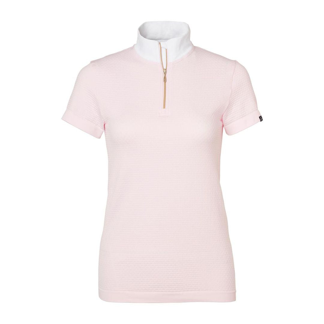 Mountain Horse Women's Honey Competition Top in Soft Pink