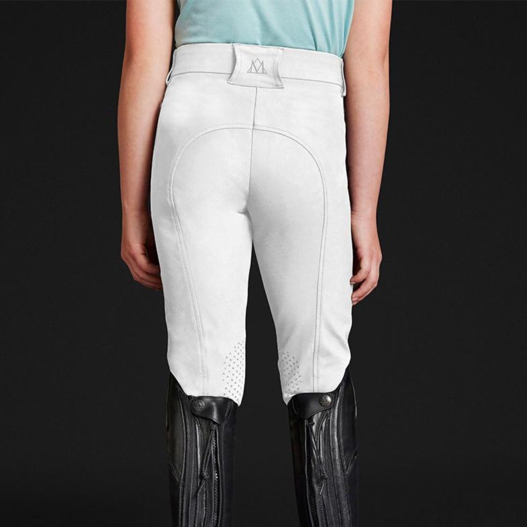 Mountain Horse Kids Crown Breeches in White