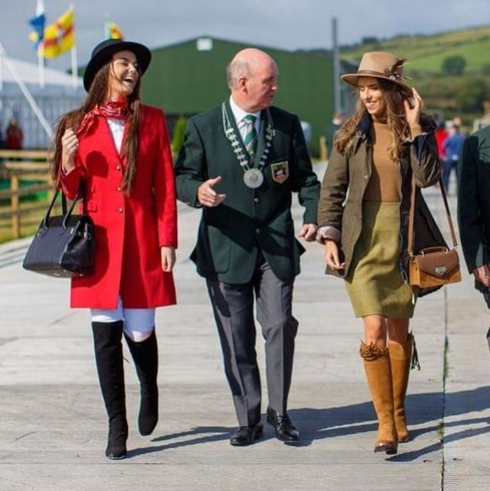 Fairfax & Favor Amira heeled over the knee suede boot in tan - RedMillsStore.ie