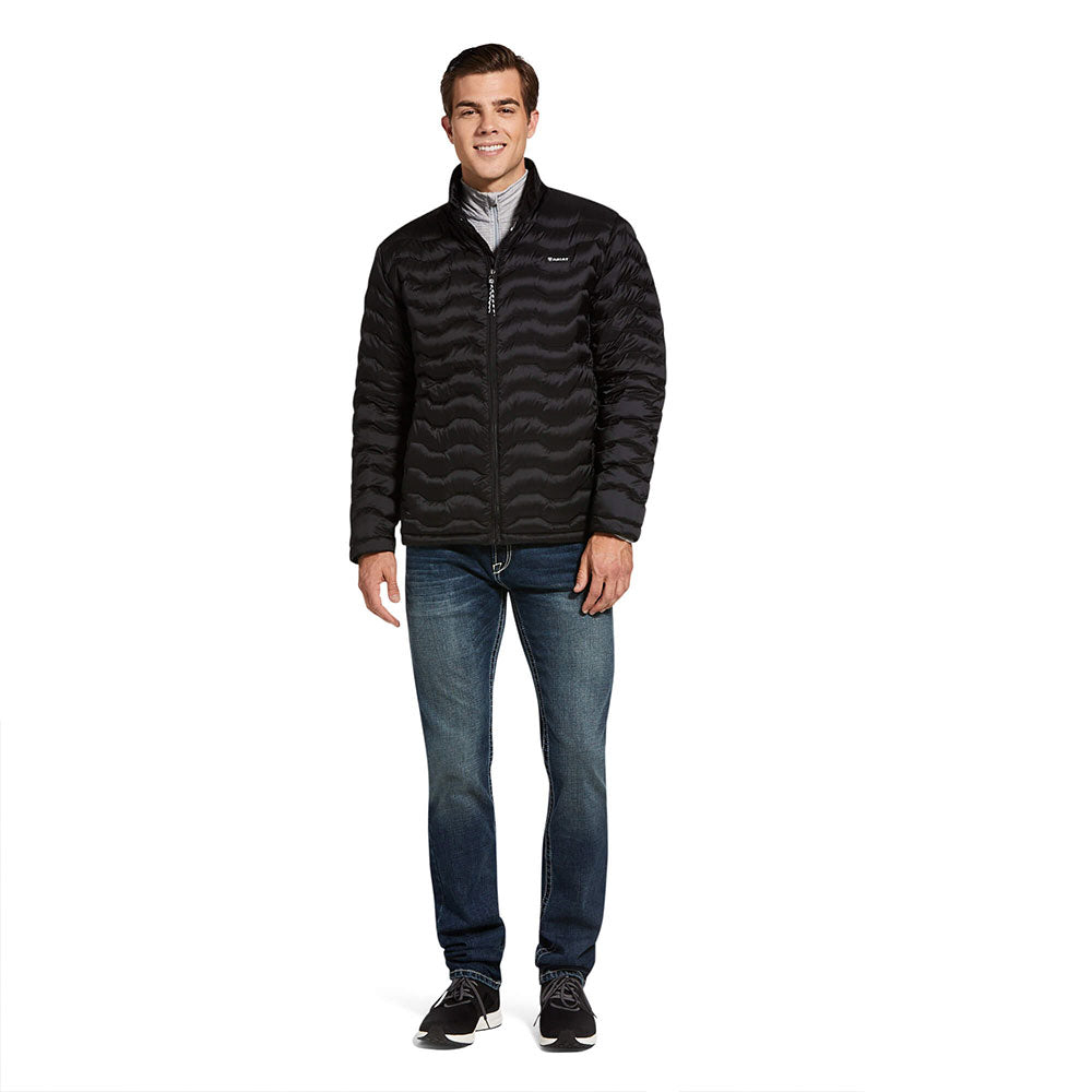 Ariat Men's Ideal V Down Jacket in Black