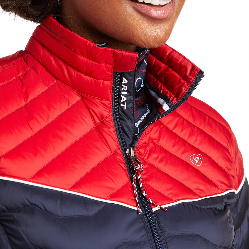 Ariat Women's Ideal 3.0 Down Jacket in Team Colourblock